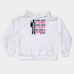 Pandemic Graduation | Black And Pink Text Boys Funny Graduation Kids Hoodie